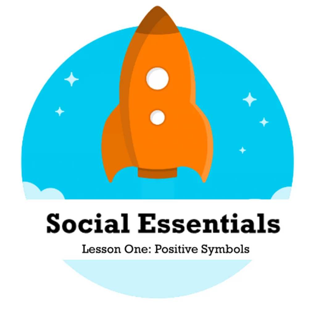 Social essentials positive symbols