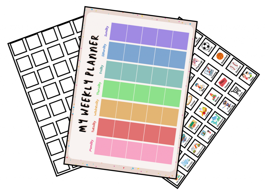 Weekly planner icon