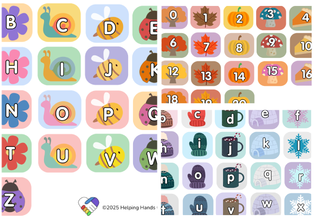 Preview of season numbers and letters