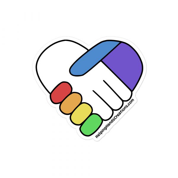 Helping Hands Creations Sticker - Image 3
