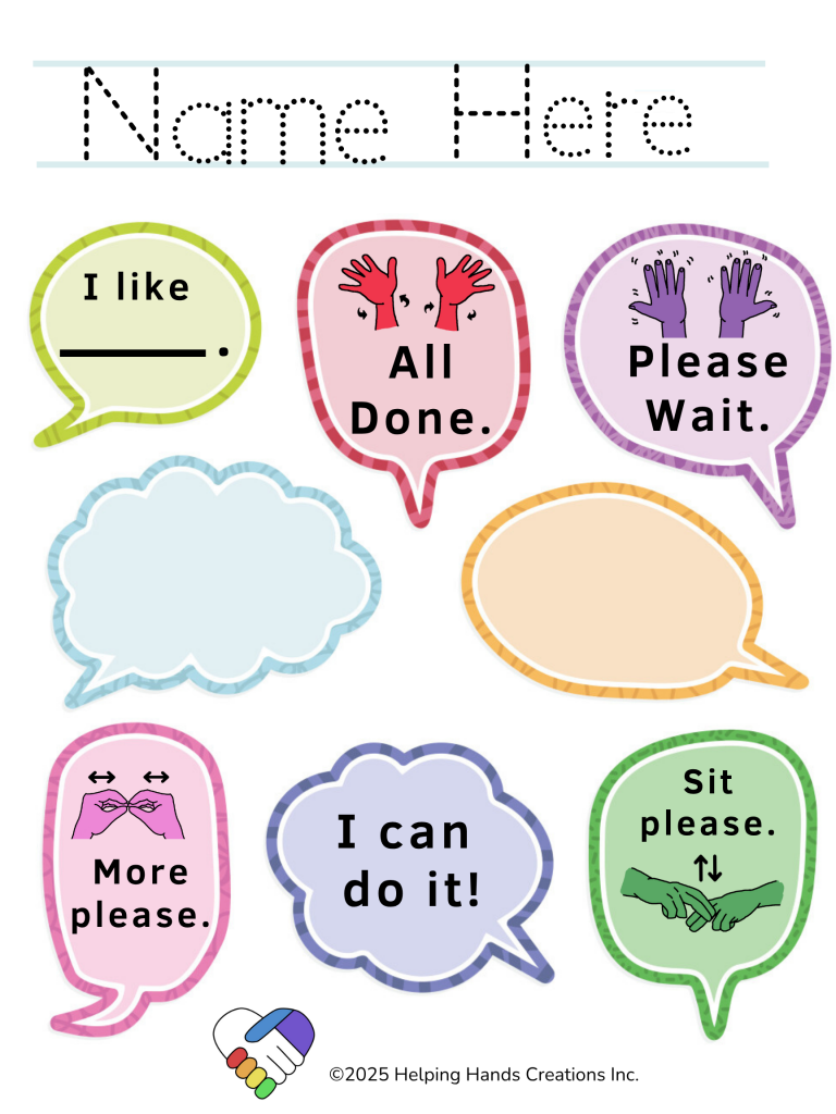 Speech Bubbles