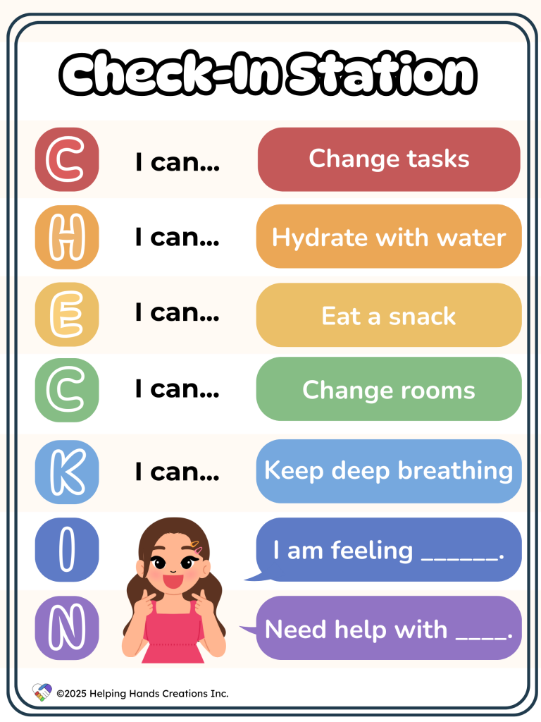 Check In Station Poster