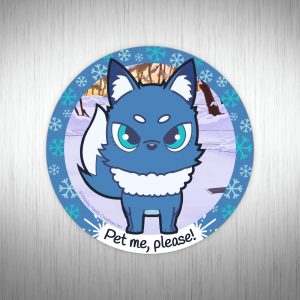 Animea Petting Magnet Mockup (Tundruff)