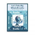 "Big Whale Breaths" Poster