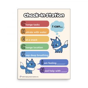 Check In Station Poster 18x24 mockup