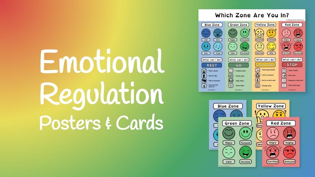 Cover image of Emotional Regulation Posters and Cards all