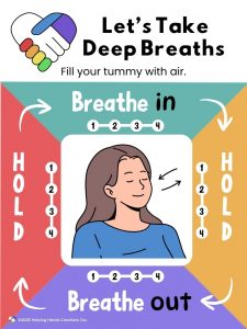 Free Paced Breathing Poster