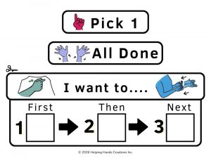 Multi Choice Board (with Hand Gestures, Color)
