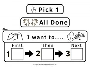 Multi-Choice Board (with Hand Gestures)