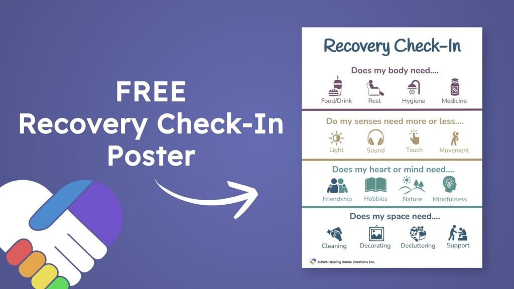 Cover of Recovery Check In Poster