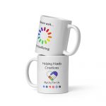 I'm Buffering white glossy mug